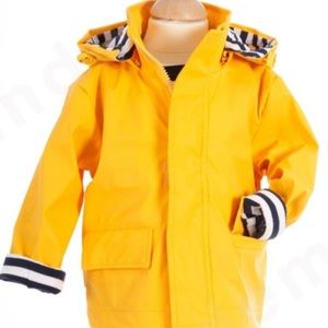French yellow rain jacket Ciré marin boys/girls